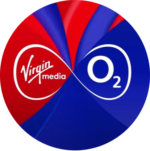 Virgin Media and O2 logos